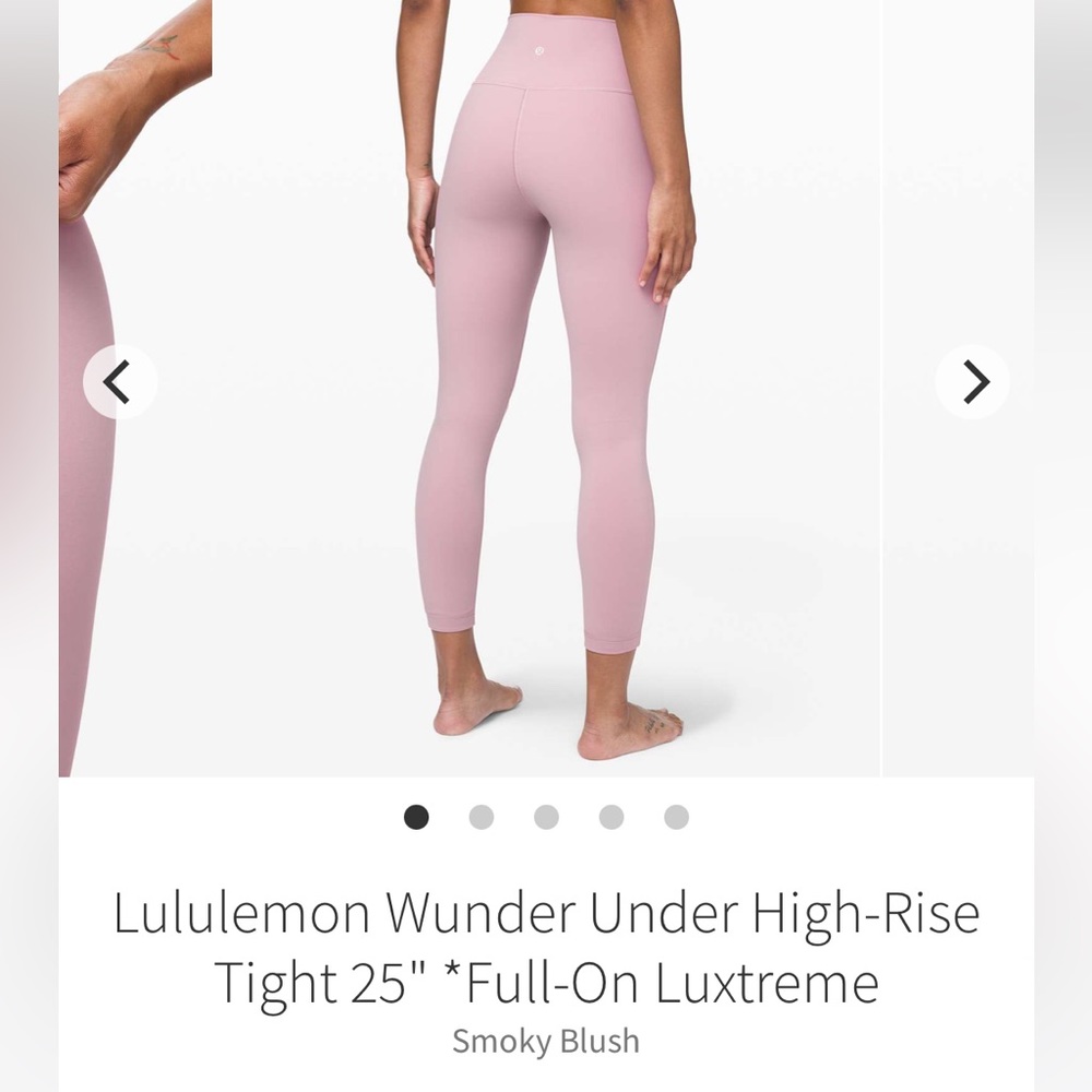 Lululemon Wunder Under High-Rise Tight 25”